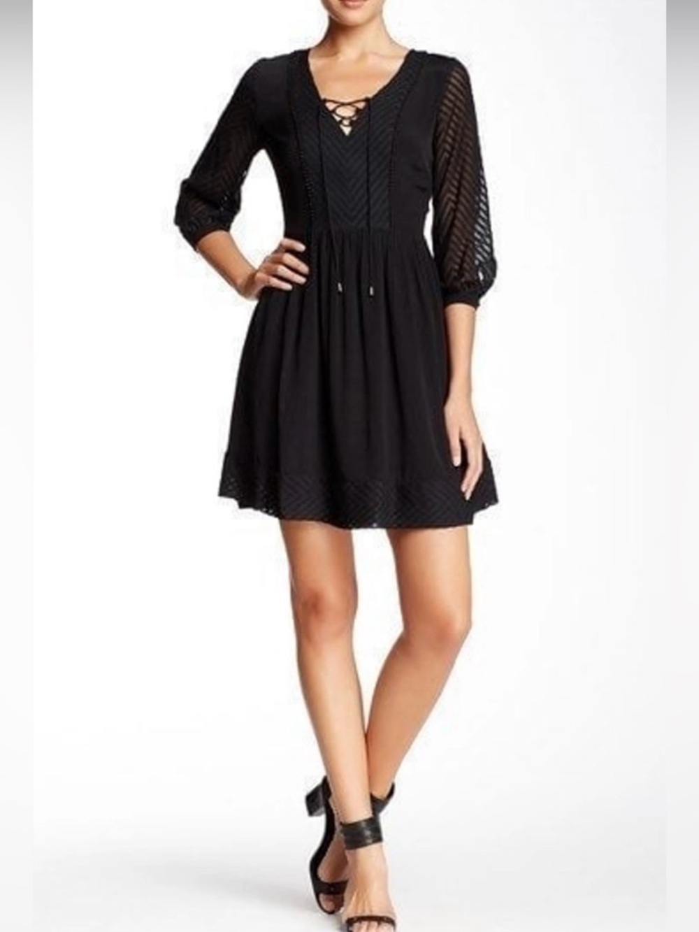 Jessica Simpson Black Mini Dress